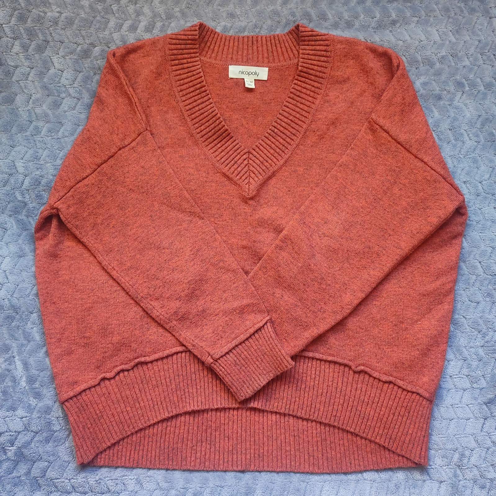 Sweater Mujer En Escote V