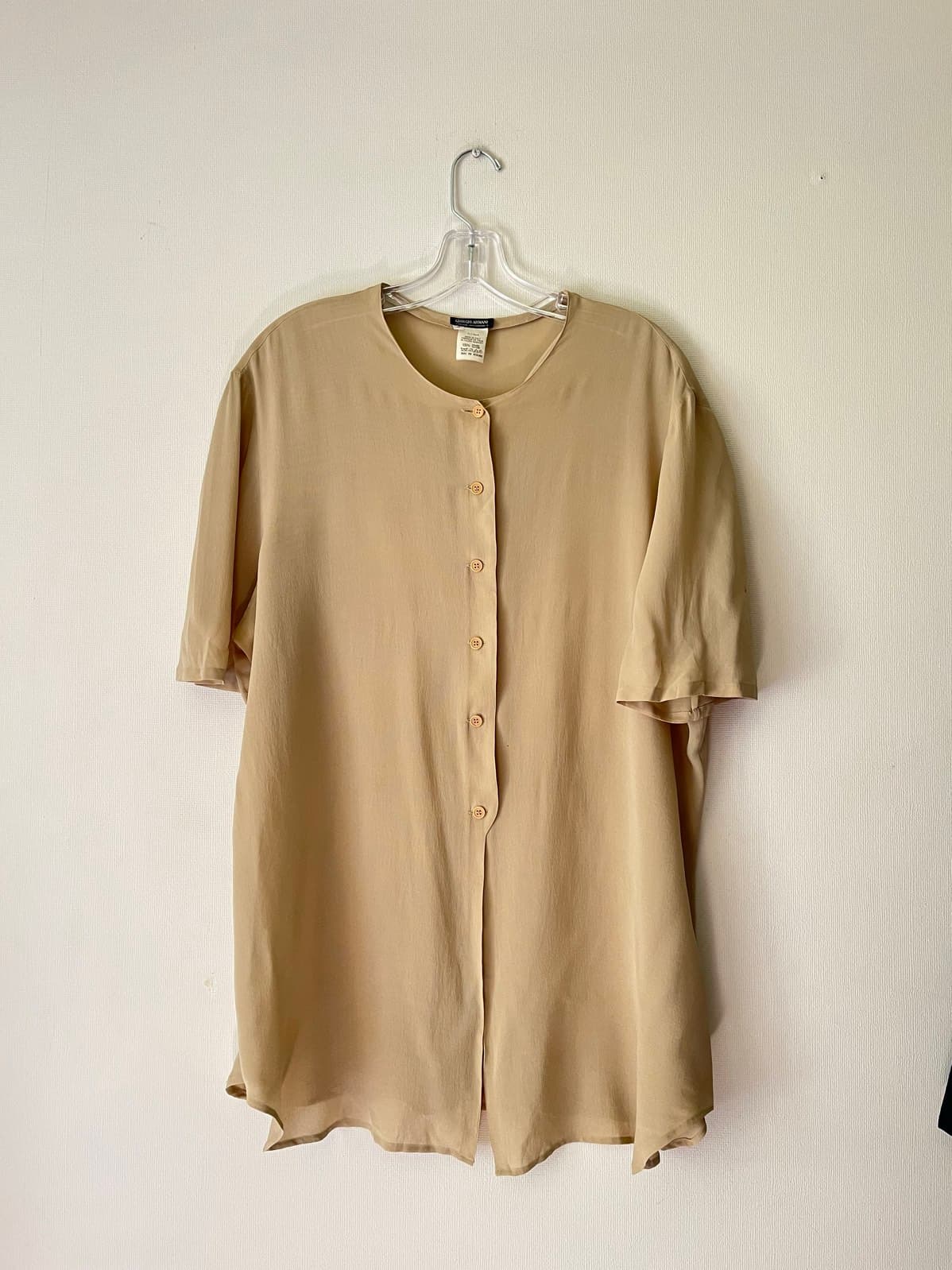 Camisa Giorgio Armani 100% Seda