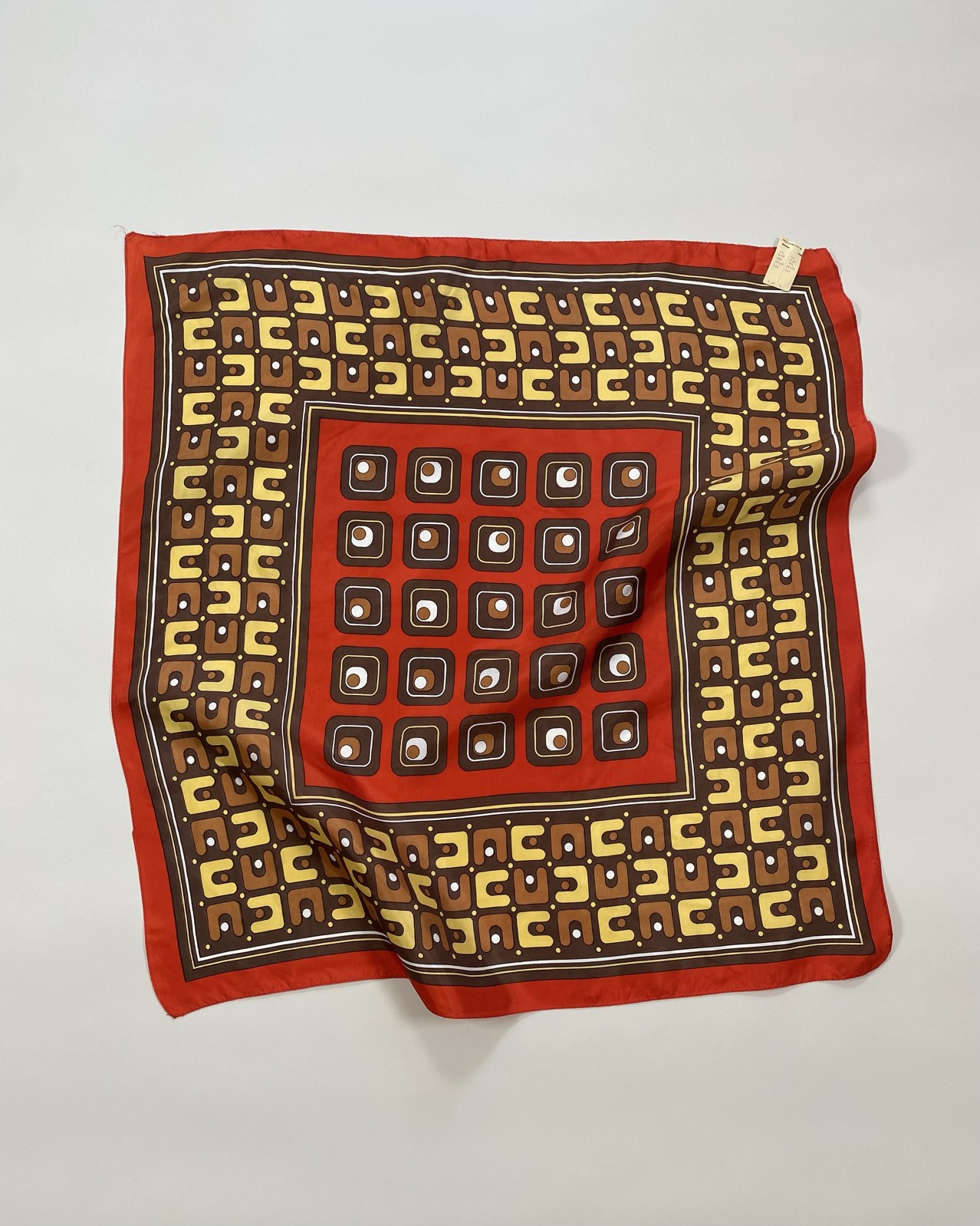 Pañuelo Cuadrado Vintage 70s